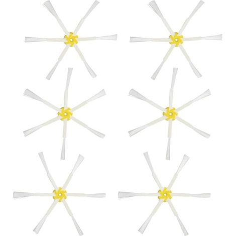 Accessoires Brosse latérale à 6 Coins pour irobot Roomba série 600/700/800/900 614 675 692 677 850 860 865 870 880 885 890 960 981, pièce de Remplacement pour Robots aspirateurs (1/5)