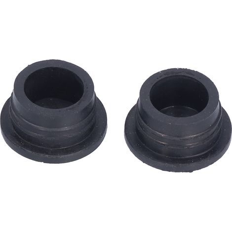 Stop-Protection pour Escalier de Piscine - 2 Protections Antiglisse Noir en Caoutchouc (1/5)