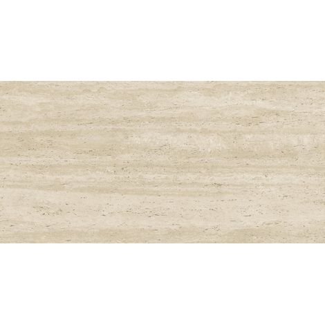 Carrelage effet Travertin Grège Vein Cut 120x60x2 cm Neravio - Sol extérieur (vendu par carton de 0,72 m²) - RO'MA CARRELAGE