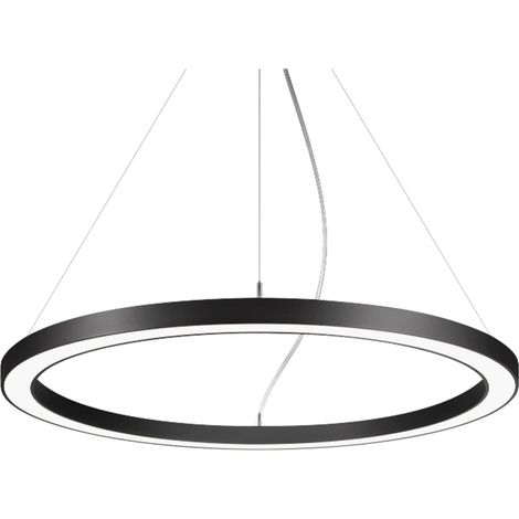 [GEBRAUCHT] B-Ware BRUMBERG Pendelleuchte Hängelampe Biro Circle Ring5 LED schwarz Aluminium 45cm (1/2)