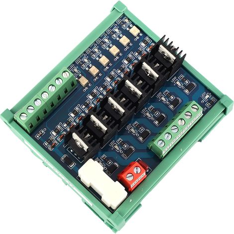 Carte de puissance à transistors de sortie pour amplificateur CC PLC à 6 canaux