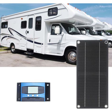 kit de panneau solaire en voiture Kit de panneau solaire avec combo de contrôleur 100A 600W pour voiture informatique pack (1/4)