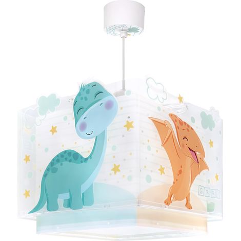 Lampe Suspension Plafonnier Pour Enfants, Baby Dinos Dinosaures, 63452M, E27 (1/5)