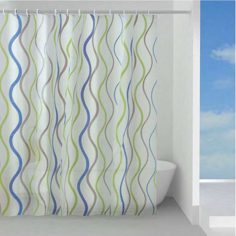Gedy Tenda Doccia Pvc Vinile Peva G-Liane Pvc 200x180x0,1 Cm