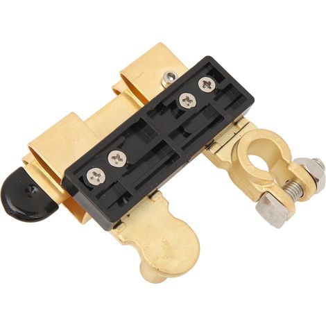 Interrupteur de déconnexion de batterie 11 mm (borne négative supérieure) pour batteries 12 V et 24 V, compatible avec voitures, camping-cars, bateaux et camions. (1/5)