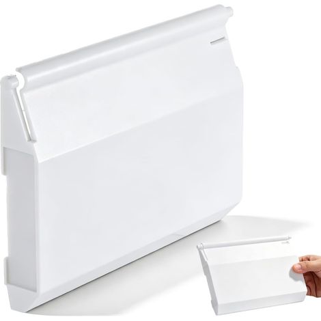 Volet Skimmer 195 X 135 en Plastique Blanc Solide, Clapet D'écumoire de Piscine Robuste, Prévient Le Reflux d'eau pour Piscine Enterrée (1/5)
