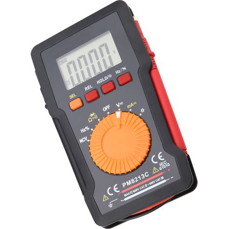 PEAKMETER PM8213C Multimètre numérique multifonctionnel de haute précision (1/5)