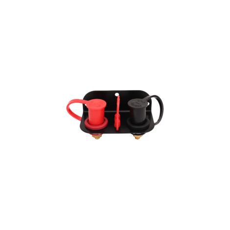 Bornes de batterie à distance de voiture M10x2, Kit de relocalisation de saut de batterie, outil de charge pour UTV ATV camions RV tracteur tondeuse bateau