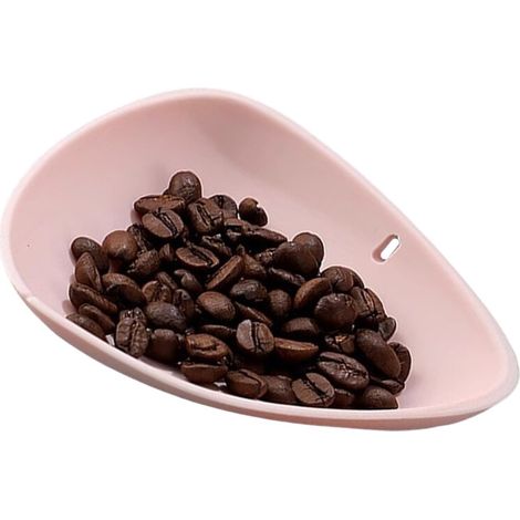 Taza medidora de granos de café, recipiente - Rosa (1/5)