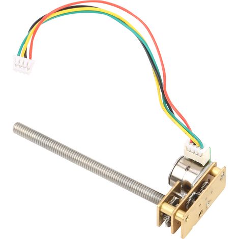 GM1024BY10 M455 Zweiphasen-4-Draht-Schrittmotor mit Vollmetallgetriebe, DC 5V (15 U/min) (1/5)