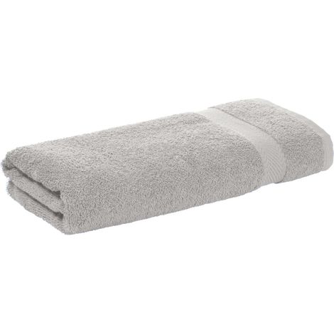 Duschtuch 70x140cm 100% Baumwolle Badetuch Gästetuch Grau Handtuch Walkfrottier (1/2)