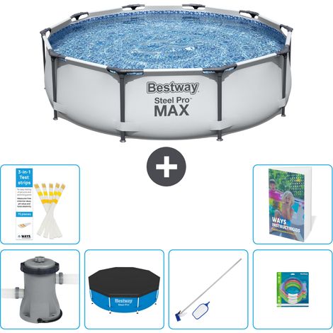 Bestway Steel Pro MAX Rund - 305x76 cm - 7-teilig S299