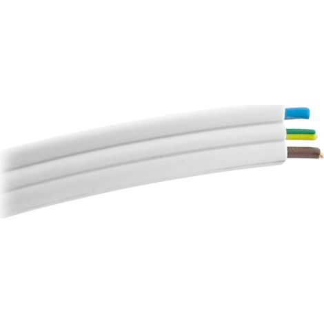 Moldura plana cableada antihumedad 3x1.5mm2