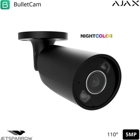 126252 - TVCC - BulletCam HL (5 Mp/2.8 mm) - Caméra HL filaire (5 Mp/2.8 mm) - couleur black - Ajax vidéosurveillance