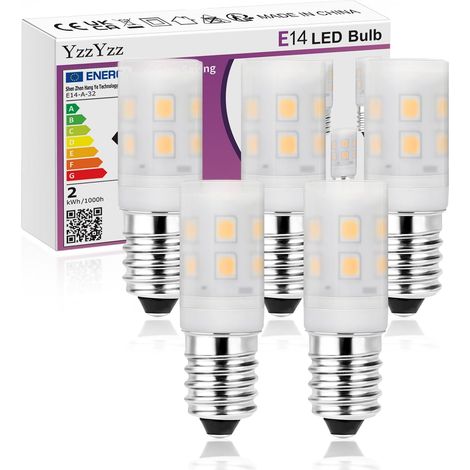 ampoule LED E14 2700 K, 245 lm, 1,8 W, 230 V, lot de 5 (1/5)