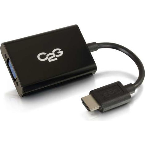 C2G Dispositivo adaptador convertidor HDMI® macho a DVI-D™ Single Link hembra