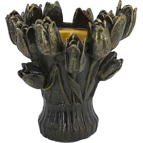 Porte-encens en métal, arbre à fleurs, élément décoratif pour la chambre (1/4)