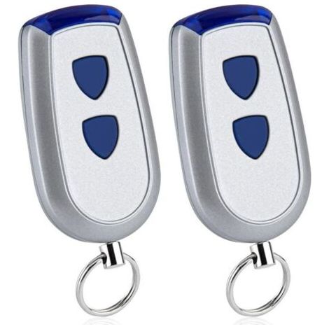 Télécommande de porte 433,92 MHz compatible avec Normstahl Crawford EA433 2KS, EA 433 4KS, RCU 433-2, RCU 433-4, T433-4, EA 433 2KM Micro, N00280, lot de 2 (1/4)