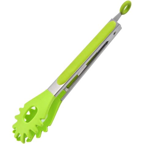 Pinces de service antidérapantes, supports de cuisson, pinces à griller en acier inoxydable (1/2)