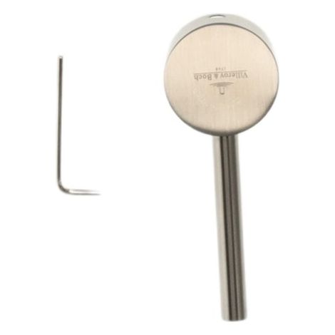 Villeroy & Boch 928080LC Poignée de robinet 80x80mm acier inoxydable