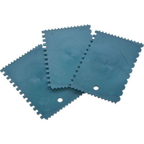 Nespoli Kleberspachtel-Satz 3 teilig Spachtel & Schaber
