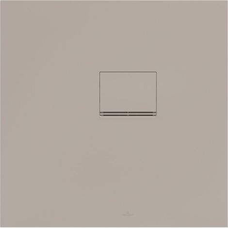VB DW Squaro Infinity 800x750x40mm quadr EB : installation encastrée à fleur de surface AR Almond