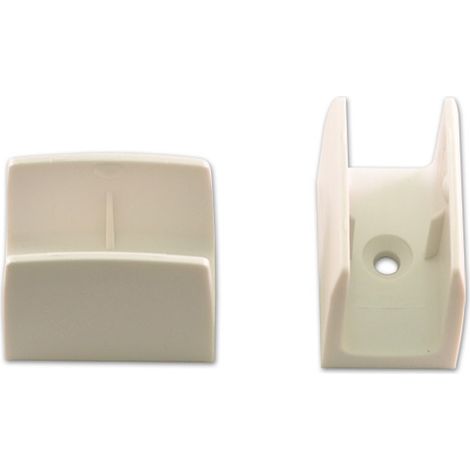 Clip Manivelle Volet Roulant 15-18mm - Façade - Gris - ZF (1/2)