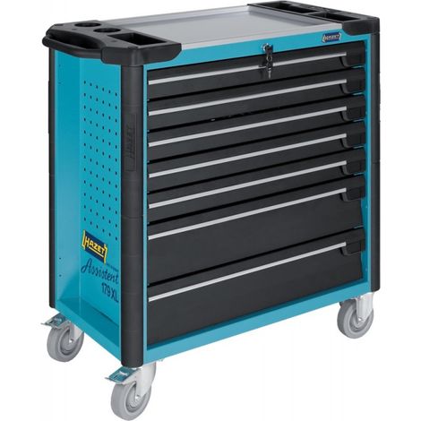 Hazet 179XL-7/232 carro de taller con Surtido de 1025 x 980 x 503 mm /número de herramientas 232