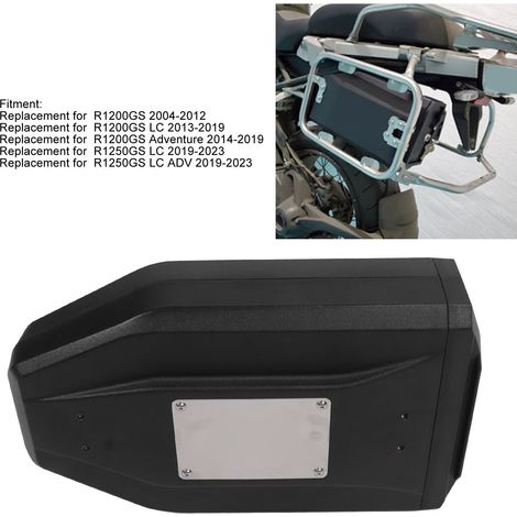 Lot boîte à outils moto pratique élégante portable latérale de remplacement pour R1200GS R1200GS Adventure R1250GS LC ADV argent (1/5)