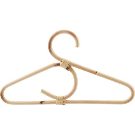 2 pièces cintre en rotin Style nordique enfants vêtements organisateur support enfants cintre enfants chambre déco (1/5)