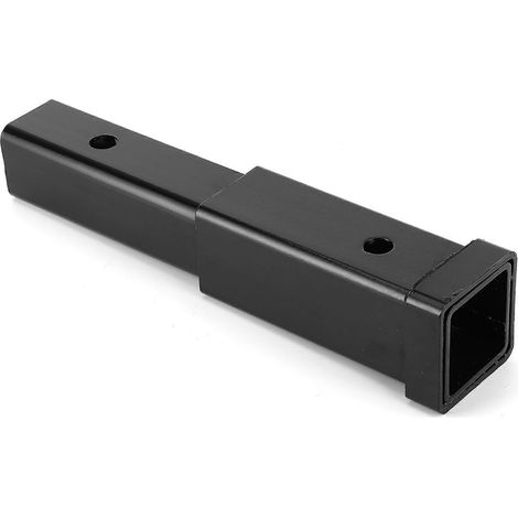Rallonge de barre de remorquage de 30 cm, rallonge de barre de remorquage en acier de 227 kg, tube carré, compatible avec les accessoires de barre de remorquage de classe 3 et 4, 5 cm (1/5)