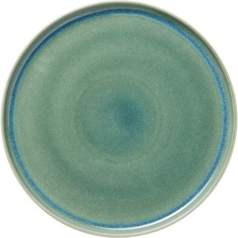 Assiette plate Ø 33 cm myrtle green ROCKZZERO lot de 4 - Was Germany (1/2)