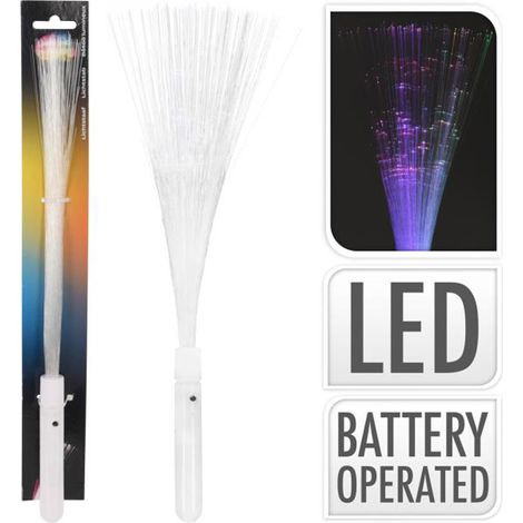 BASICS Picchi LED a fibra ottica (3 batterie AG13 incluse)