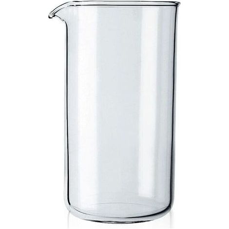 Tasse de rechange pour cafetière à piston, verre – transparent (capacité : trois tasses, 0,35 l, 12 oz) (1/3)