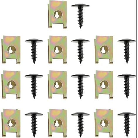 Clips de Fixation pour Cache-Moteur Et Passage de Roue Compatible avec Polo 1982-2025 (1/4)