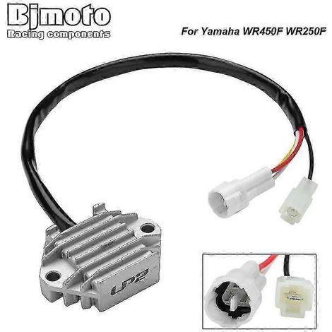 Régulateur-redresseur de tension pour moto BJMOTO, compatible avec les modèles WR450F et WR250F (2003, 2004, 2005, 2006) 5TJ-81960-02-00, version 1105 (1/4)