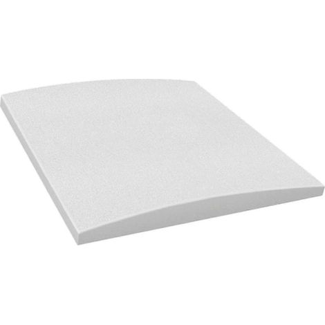 Mousse de soutien pour coussin de canapé, compatible avec les chaises, les canapés d'angle et les canapés deux places, blanche. (1/5)