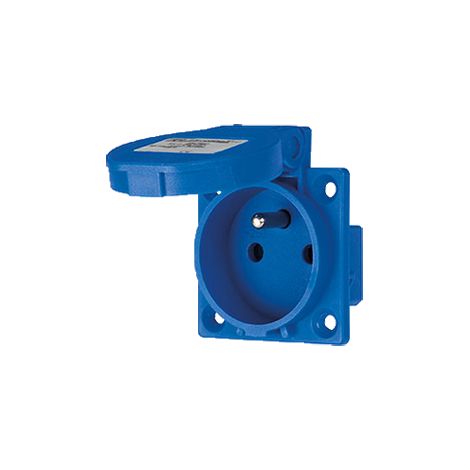 Prise encastrable 50x50 2P+T 220/250V F (PCE) / EC690514