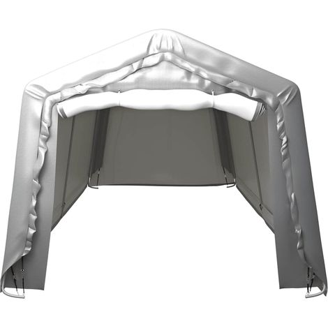 Maison Exclusive - Tenda Capannone 300x900 cm Grigio Acciaio