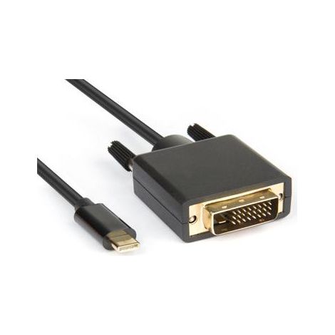 Hamlet XVAUC-DV4K20 cavo e adattatore video 2 m USB tipo-C DVI Nero (1/3)