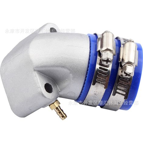 Scooter/ATV/4WD/Beach Motorcycle GY6 150CC Carburetor Intake Manifold Interface and 27mm Hose (1/4)