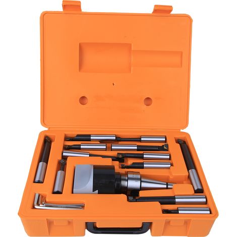 Jeu de têtes d'alésage, haute dureté 40CR, Kits d'outils de fraisage CNC 75mm pour Machine horizontaleNT30-F1-18-12PCS (1/5)