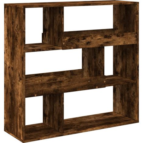 Maison Exclusive - Libreria/Divisorio Rovere Fumo 100x33x94,5 cm (1/5)