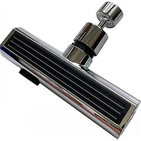 Grifo de cocina tipo cascada giratorio 360° 3 en 1, de acero inoxidable, altura ajustable, cabezal rociador extraíble. (1/4)