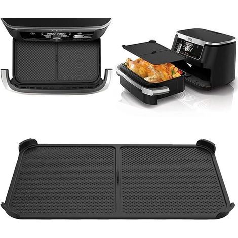 JSSEVN - Anti-Splash Silicone Accessories Compatible with 10.4L Air Fryer, Reusable Air Fryer Accessories (2 Pieces) (1/5)
