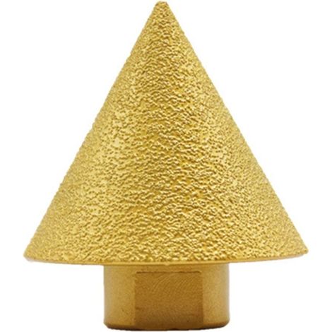 Punte diamantate per smussatura M14, diametro 50 mm, per fresatura di piastrelle, seghe a tazza per marmo e cemento.