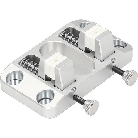 Heavy-Duty Aluminum Soldering Clamp for Printed Circuit Boards, PCB Jewelry  Heat-Resistant Ceramic Jaw, Hands-Free, Non-Slip, 6061 Aluminum Soldering Clamp (1/5)