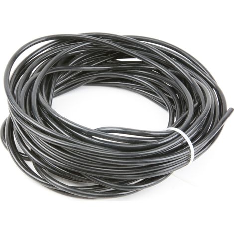 Durite essence noire Ø int 2, 5 mm. Ø ext 5 mm. Longueur 15 m