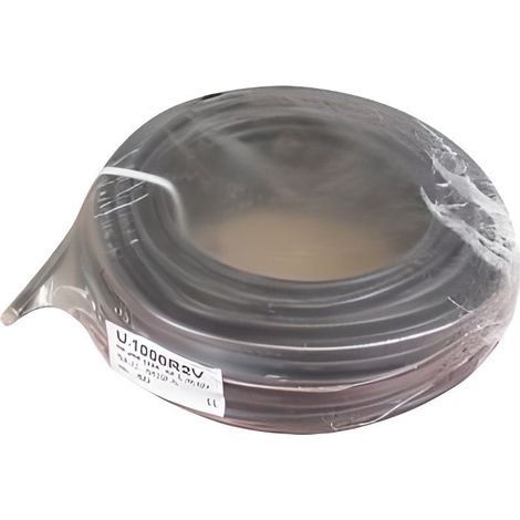 Câble rigide U-1000 R2V 3G2,5 mm² FILS & CÂBLES - 026704 (FHA)