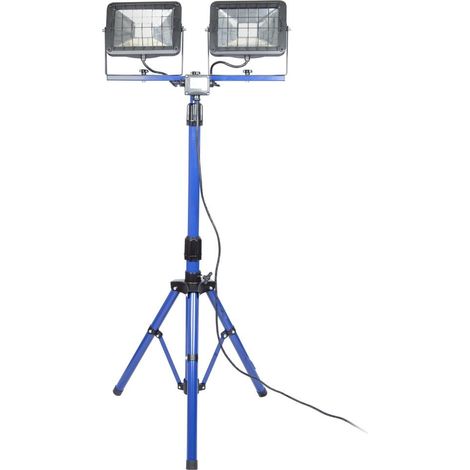 Projecteur à CHIP-LED avec trépied 2x30W
